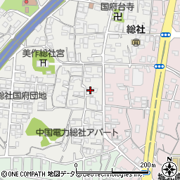 岡山県津山市総社9周辺の地図