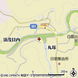 愛知県豊田市坂上町中河原周辺の地図