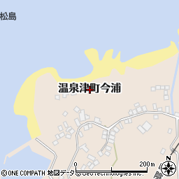 島根県大田市温泉津町今浦周辺の地図