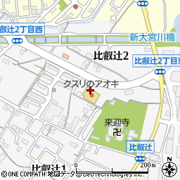 ホワイト急便　坂本営業所周辺の地図