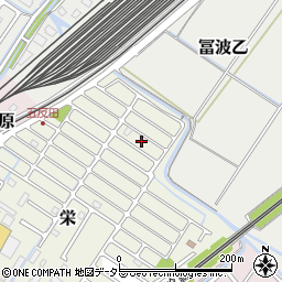 滋賀県野洲市栄25周辺の地図