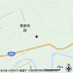 愛知県北設楽郡設楽町神田寺貝津周辺の地図