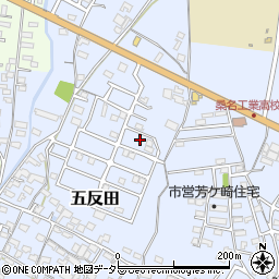 〒511-0946 三重県桑名市五反田の地図