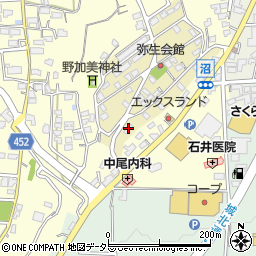 岡山県津山市弥生町4-1周辺の地図