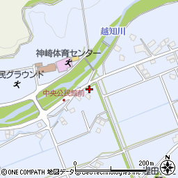 兵庫県神崎郡神河町中村389-2周辺の地図