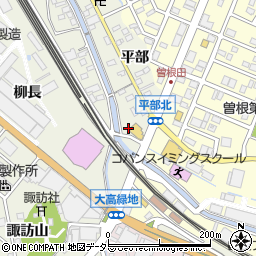 愛知県名古屋市緑区鳴海町手越周辺の地図