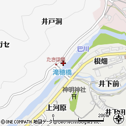 愛知県豊田市穂積町トチガセ周辺の地図