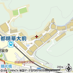 京都精華大学周辺の地図