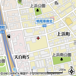 市バス　鳴尾営業所周辺の地図