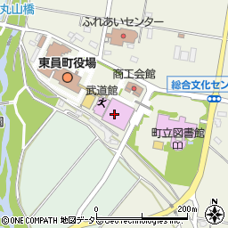東員町総合体育館周辺の地図