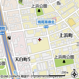 名古屋市役所交通局　市バス鳴尾営業所周辺の地図