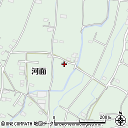 岡山県津山市河面1023周辺の地図
