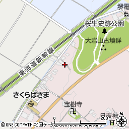 滋賀県野洲市小篠原163周辺の地図