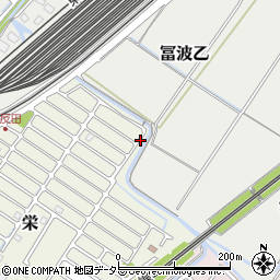 滋賀県野洲市栄22周辺の地図