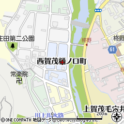 京都府京都市北区西賀茂樋ノ口町周辺の地図