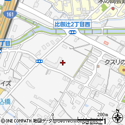 滋賀県大津市比叡辻2丁目14周辺の地図