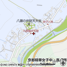 京都府京都市左京区八瀬近衛町684周辺の地図