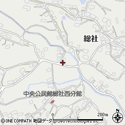 岡山県津山市総社1239周辺の地図