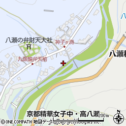 京都府京都市左京区八瀬近衛町611周辺の地図