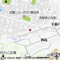 愛知県豊田市志賀町下番戸21-49周辺の地図