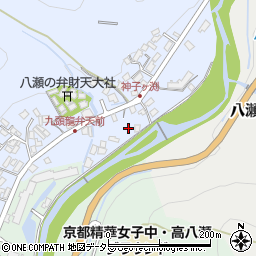 京都府京都市左京区八瀬近衛町613周辺の地図