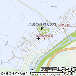 京都府京都市左京区八瀬近衛町688周辺の地図