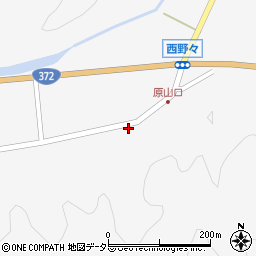 兵庫県丹波篠山市西野々494周辺の地図