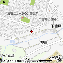 愛知県豊田市志賀町下番戸21-41周辺の地図