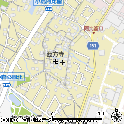 滋賀県守山市小島町912周辺の地図