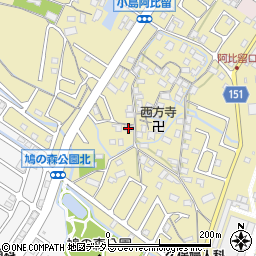 滋賀県守山市小島町1232周辺の地図