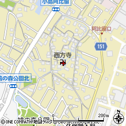 滋賀県守山市小島町1241周辺の地図