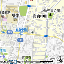 京都信用金庫岩倉中町支店周辺の地図