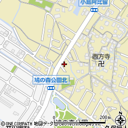 滋賀県守山市小島町1654周辺の地図
