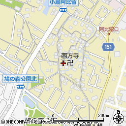 滋賀県守山市小島町1239周辺の地図