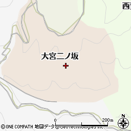 京都府京都市北区大宮二ノ坂周辺の地図