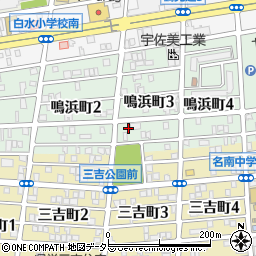 白龍鍼灸療院周辺の地図