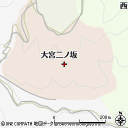 京都府京都市北区大宮二ノ坂周辺の地図