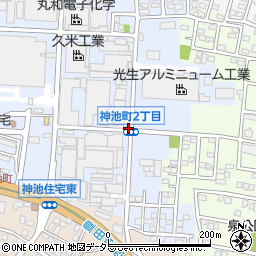 神池町２周辺の地図