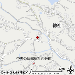 岡山県津山市総社1237周辺の地図