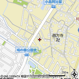 滋賀県守山市小島町1649周辺の地図