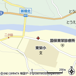 愛知県東栄町（北設楽郡）本郷（上桜平）周辺の地図