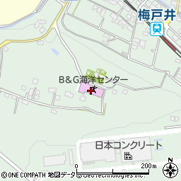 いなべ市大安Ｂ＆Ｇ海洋センター周辺の地図