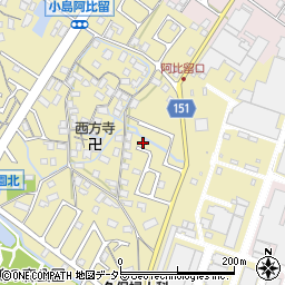 滋賀県守山市小島町905周辺の地図