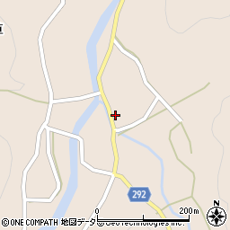 兵庫県丹波市山南町阿草137周辺の地図