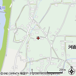 岡山県津山市河面1368周辺の地図