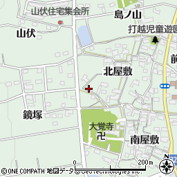 愛知県みよし市打越町北屋敷81周辺の地図