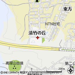 三重県桑名市清竹の丘周辺の地図