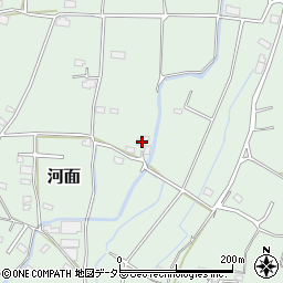 岡山県津山市河面1017-2周辺の地図