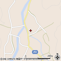 兵庫県丹波市山南町阿草143周辺の地図