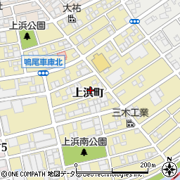 飯田工業周辺の地図
